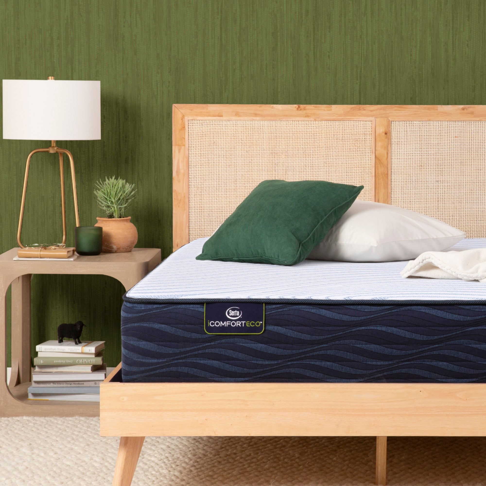 Serta ultra luxury hybrid shoreway firm mattress king deals set