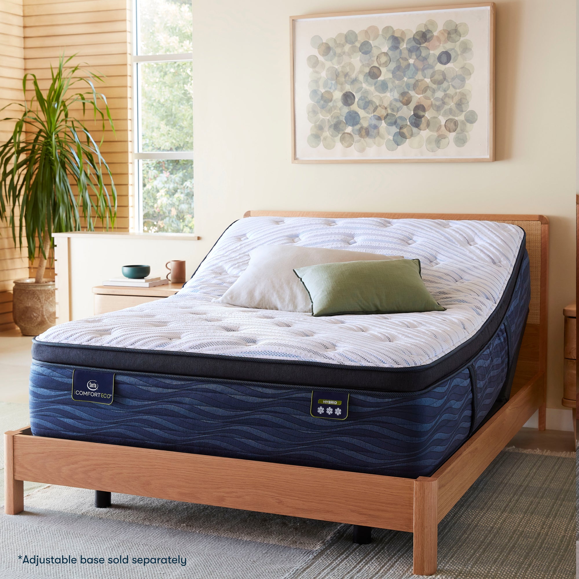 iComfortECO Quilted Hybrid Mattress by Serta