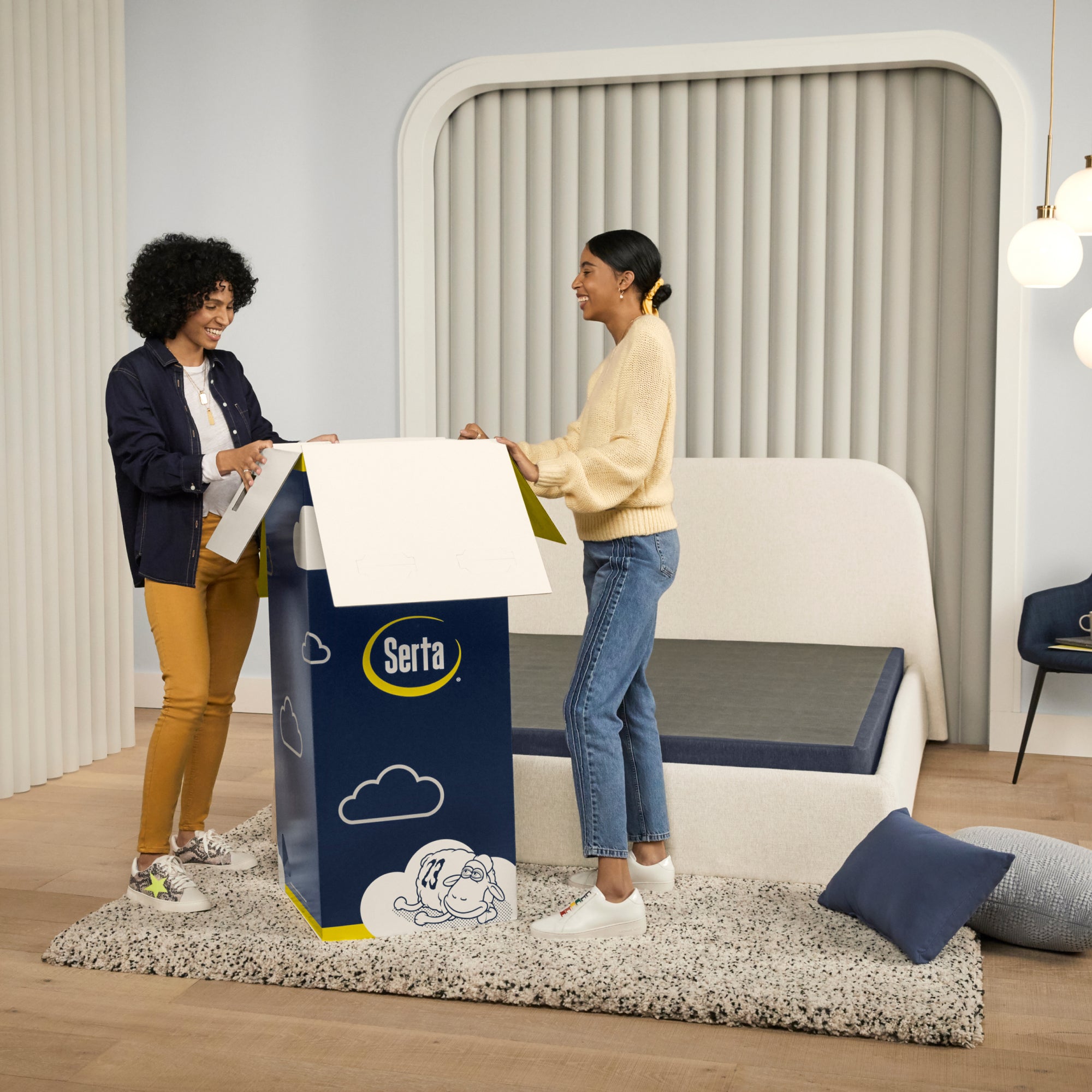 Serta 12 mattress in deals a box