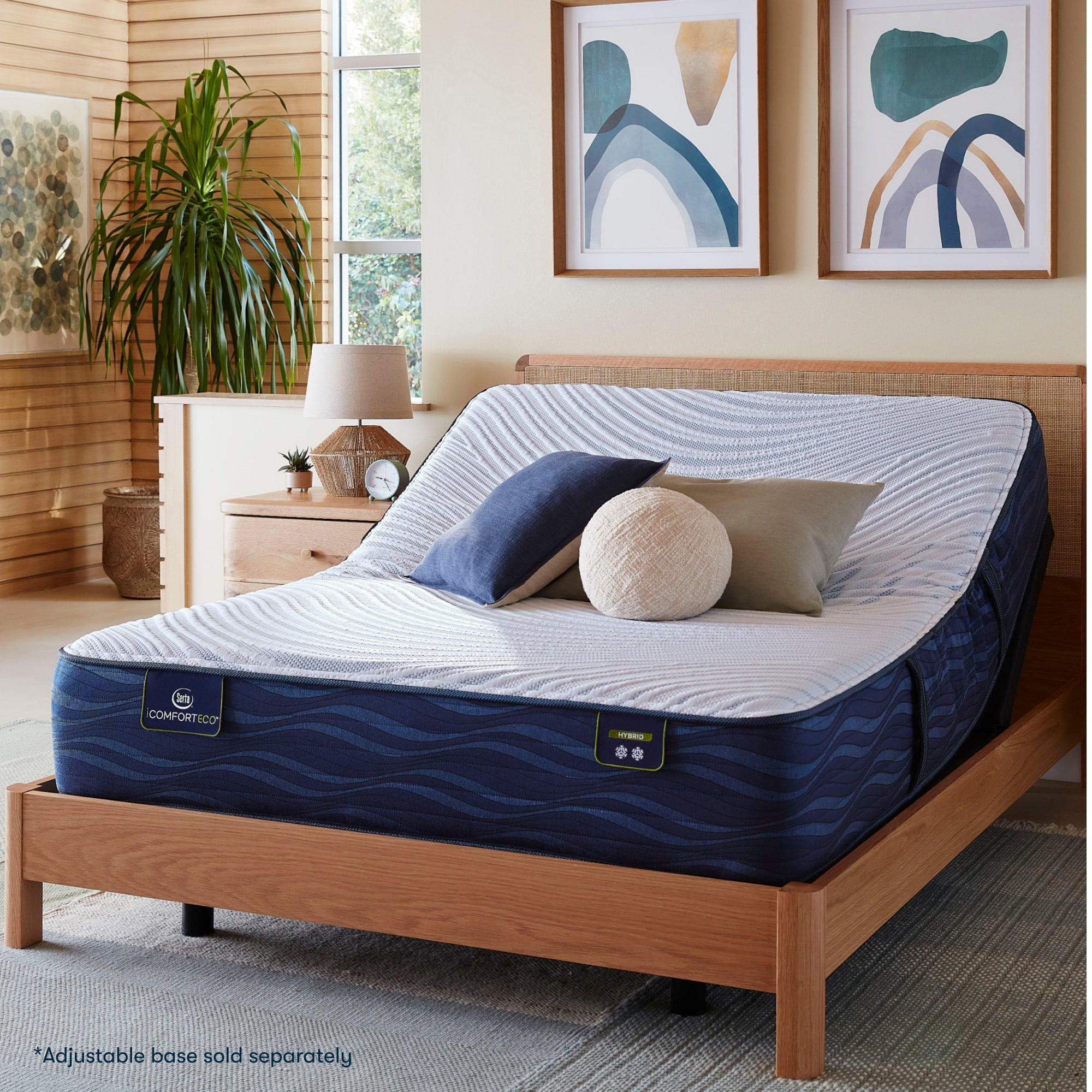 Serta icomfort hybrid blue fusion 1000 plush pillow outlet top